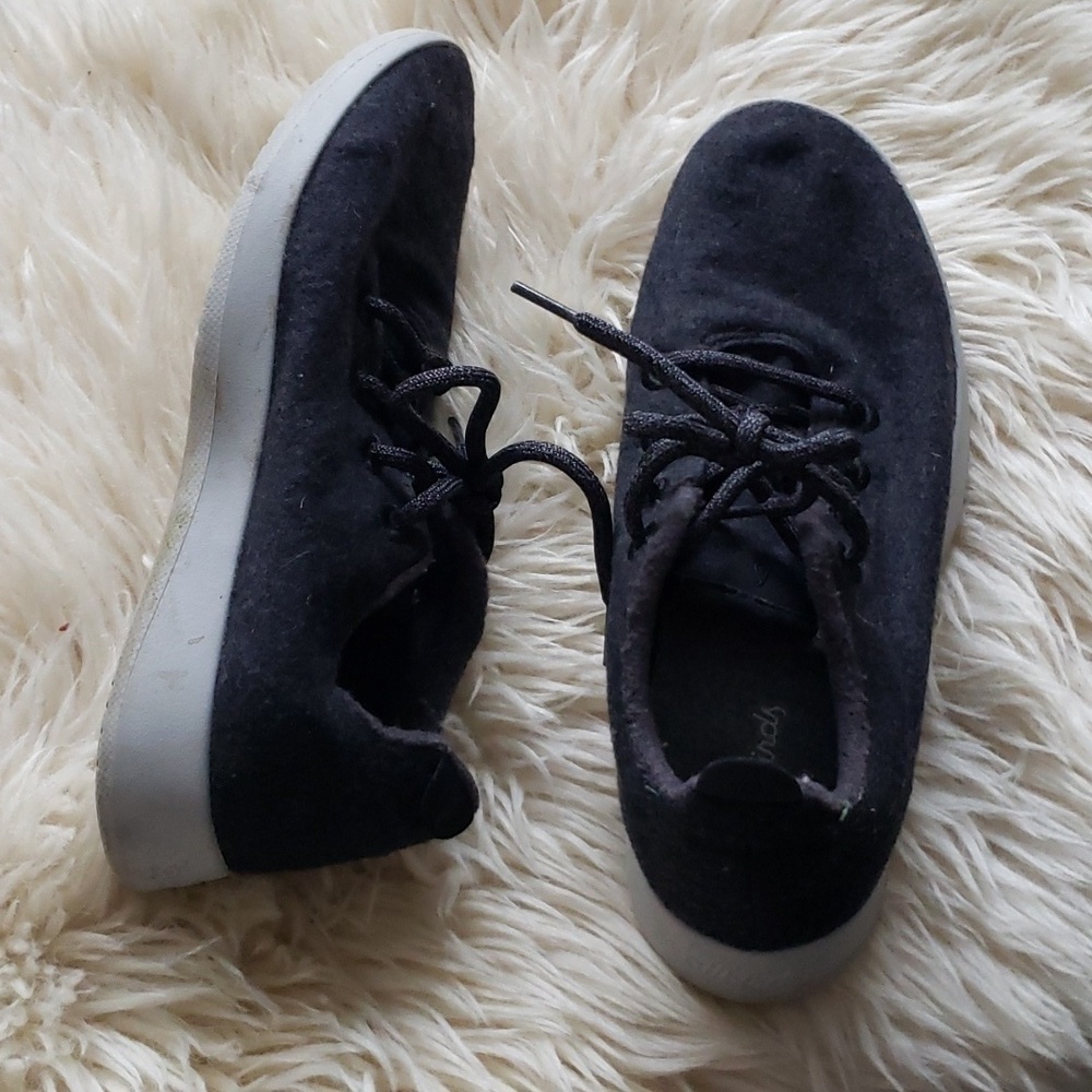 Allbirds charcoal gray merino wool size 9 women's sneakers
